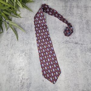 Rooster | Colorful Geometric Silk Tie